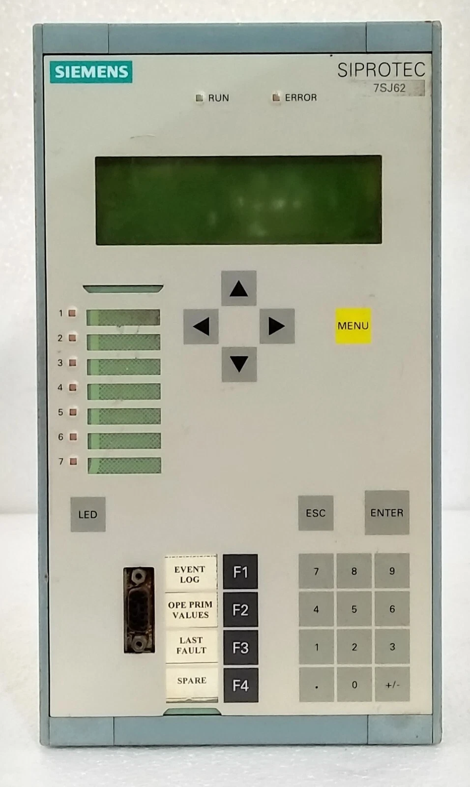 Siemens Siprotec 7SJ62 / 7SJ6222-4EB92-3HF0/EE Overcurrent Protection & Control